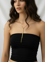 Single thread necklace