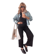 Flowers Canvas Shopping bag