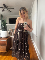 Polka Dot Dress And Skirt
