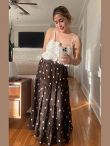 Polka Dot Dress And Skirt