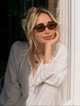 Sara Oval Sunglasses