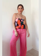 Wide leg pink pants - She Styles ~Your Image~