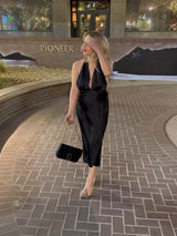 She Arrived Satin Dress - She Styles ~Your Image~