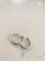 Sophies White Gold Earrings - She Styles ~Your Image~