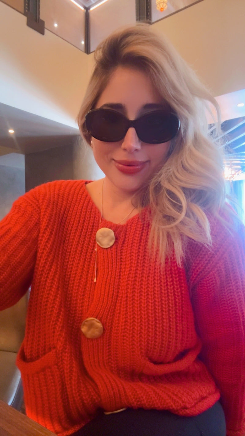 Perfect Red knit Sweater