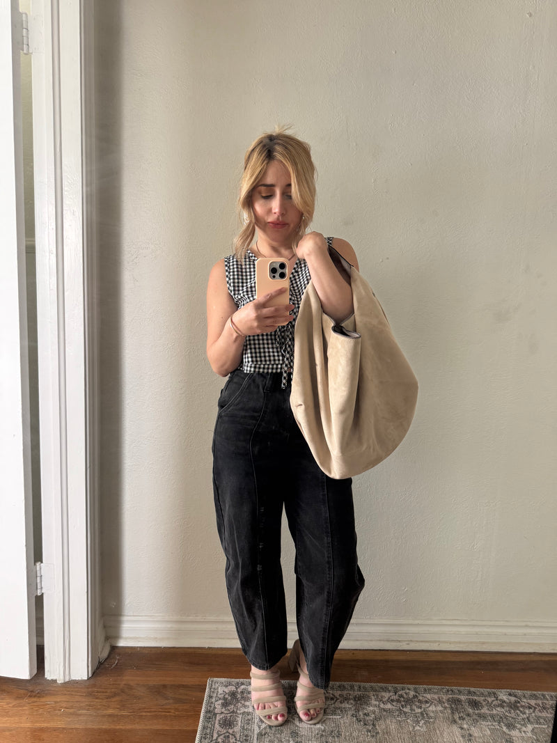 Ciao Suede Purse
