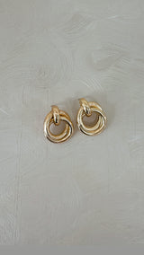 Jacqueline Big Knot Earrings