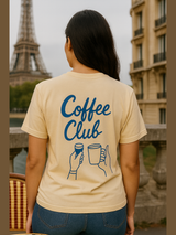 Elle Coffee Graphic T Shirt Unisex