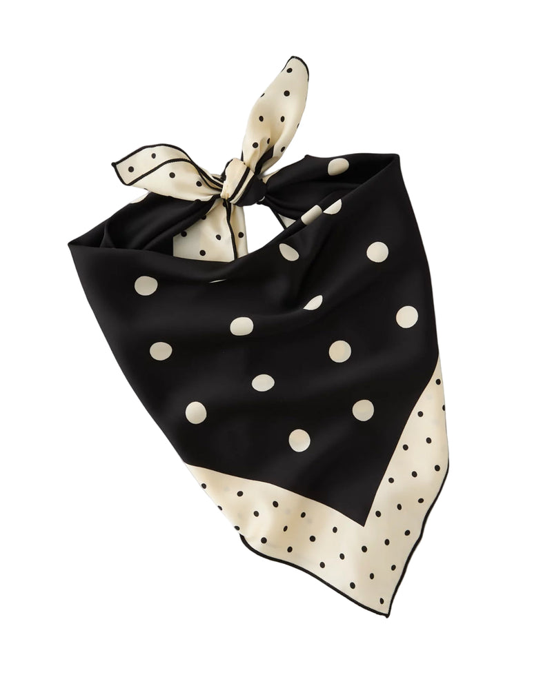Gianna Polka Dot Hair Scarf