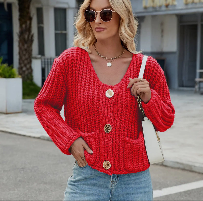Perfect Red knit Sweater