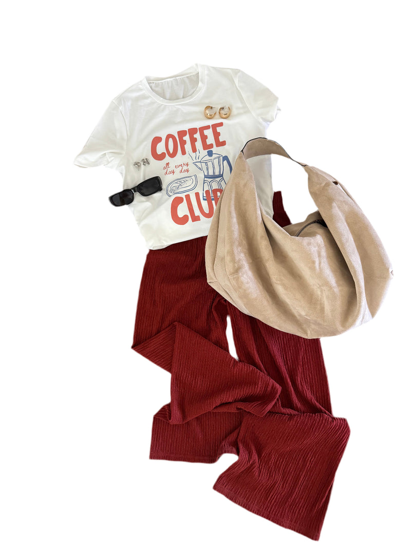 Ciao Suede Purse