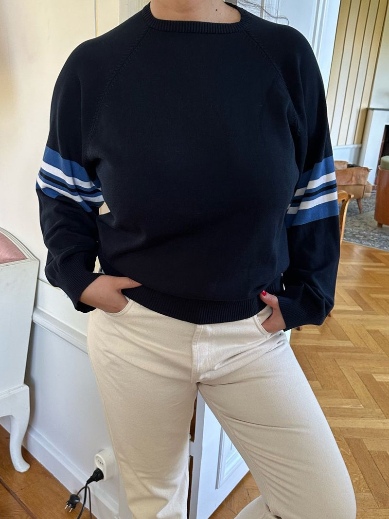 Brilliantly Blue Country Sweater