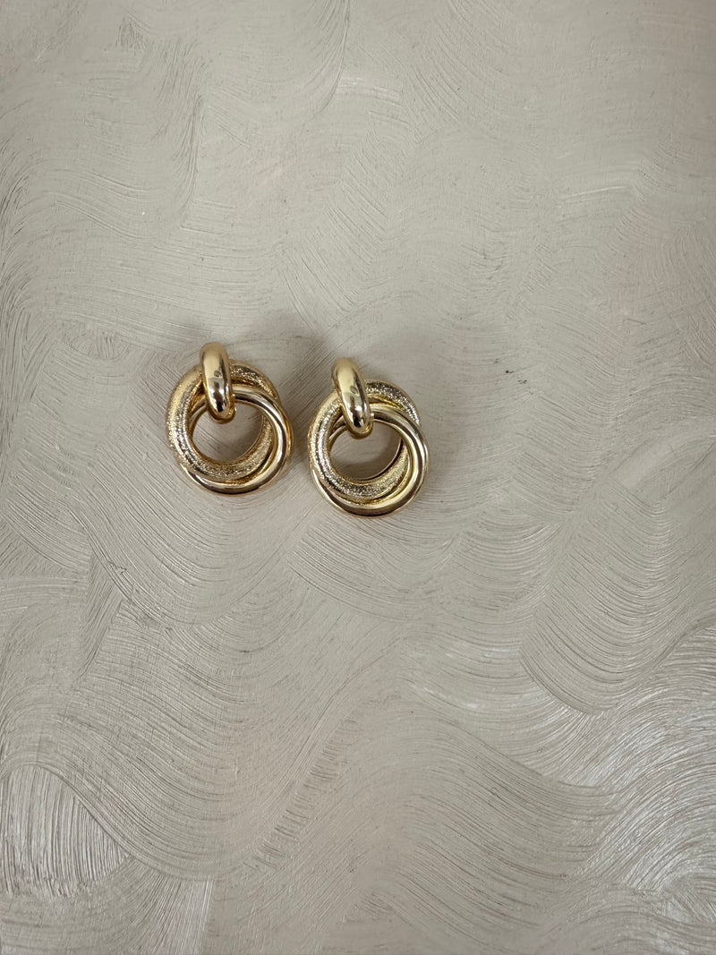 Jacqueline Big Knot Earrings