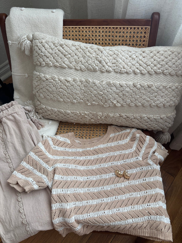 Z Crochet Fitted Top