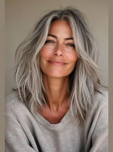 Silver Elegance Hair