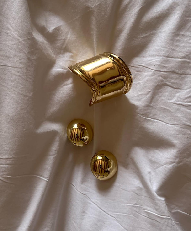 Golden Circle Earrings