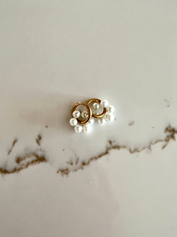 Gemma Pearl Earrings