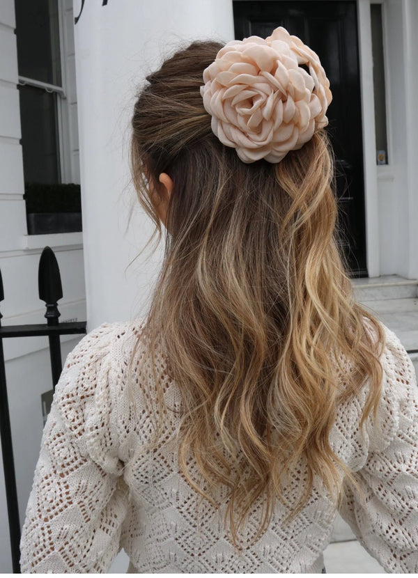 Jasmine flower Hair Clip - She Styles ~Your Image~