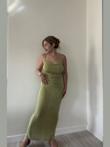 Lemon Lime backless Dress - She Styles ~Your Image~