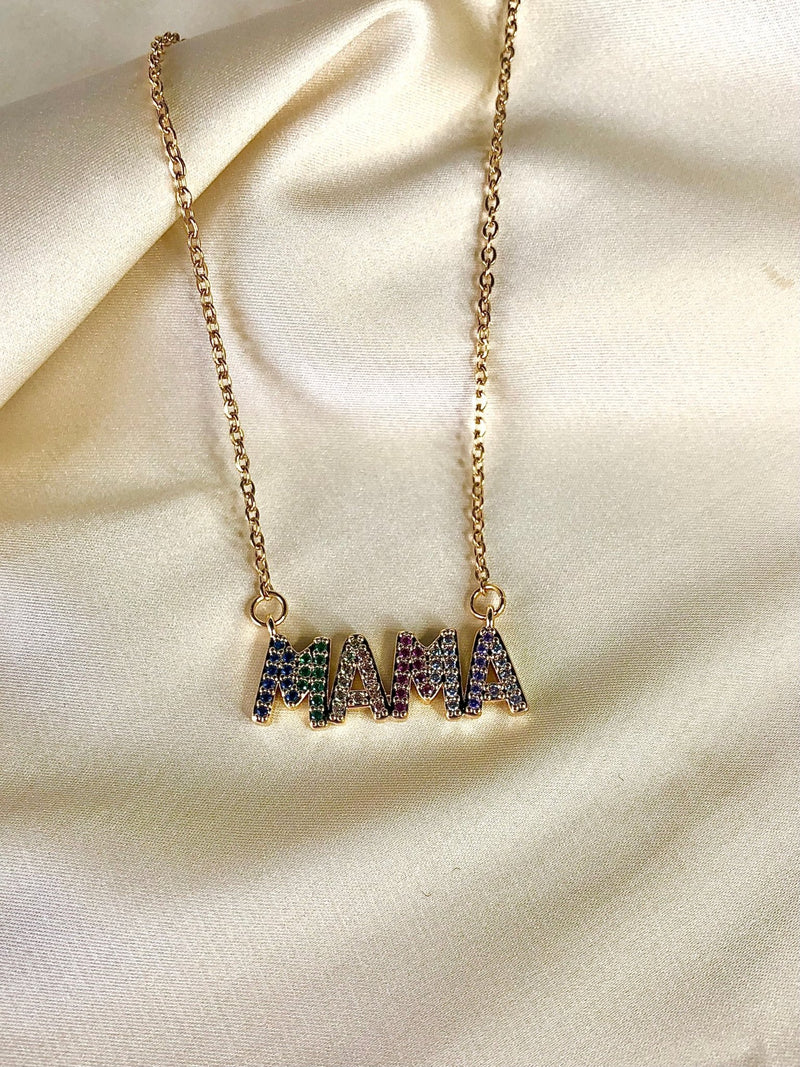 Mama Necklace style one - She Styles ~Your Image~