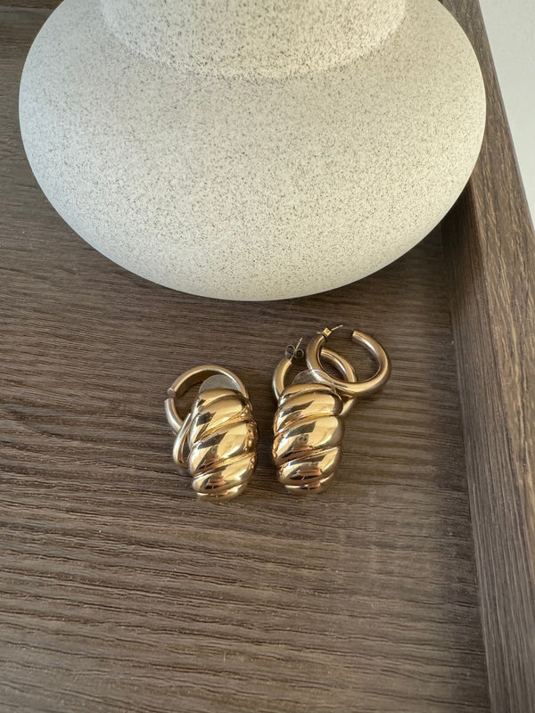 Parker Gold Earrings - She Styles ~Your Image~