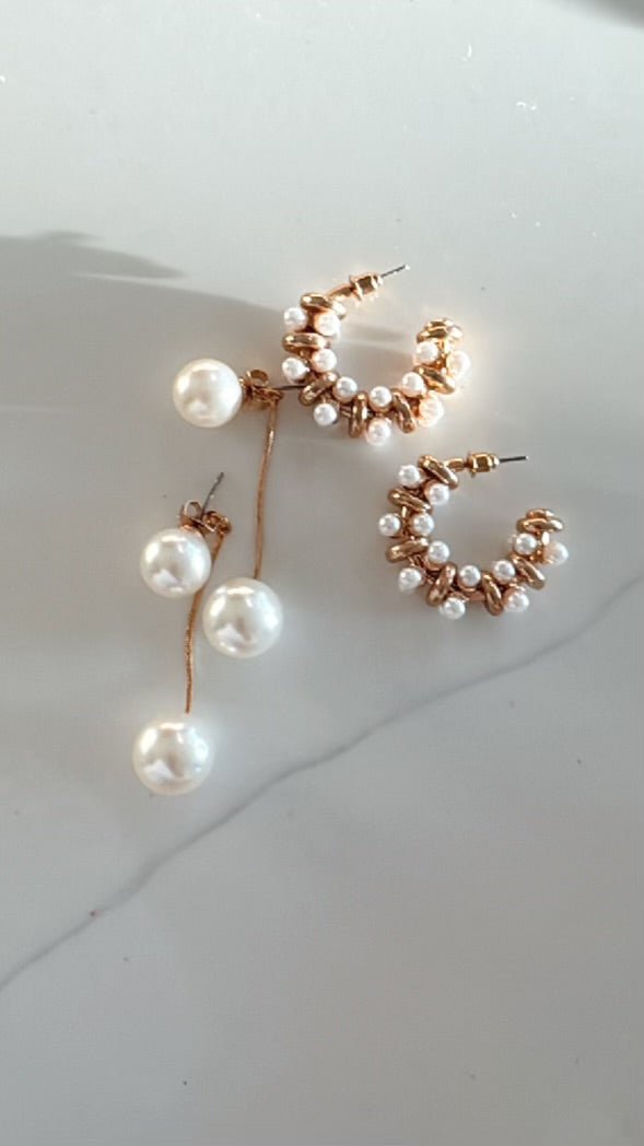 Perla Drop Earrings - She Styles ~Your Image~Earrings