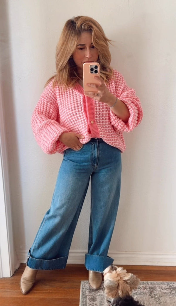 Pink Chance Sweater - She Styles ~Your Image~