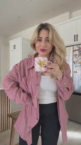 Love Myself Era Button Up Top