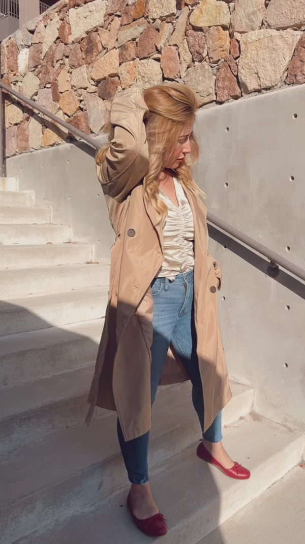 Aniston trench coat