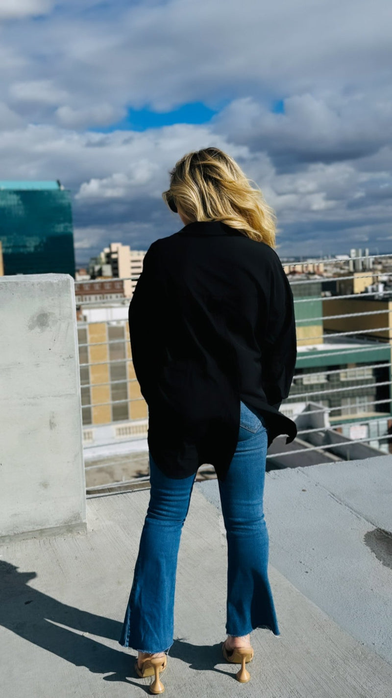 Your Favorite Flared Dark Jeans - She Styles ~Your Image~