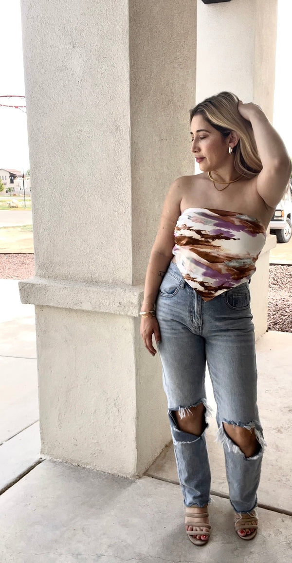 Brittany Watercolor Top - She Styles ~Your Image~
