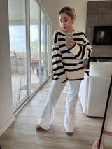 Jacqueline Stripped Sweater - She Styles ~Your Image~