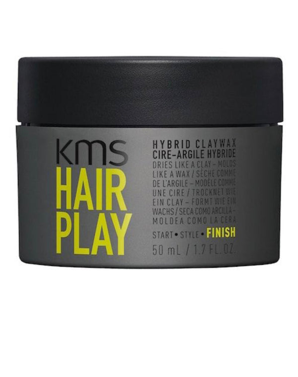 KMS HAIR PLAY HYBRID CLAYWAX - She Styles ~Your Image~Shampoo & Conditioner