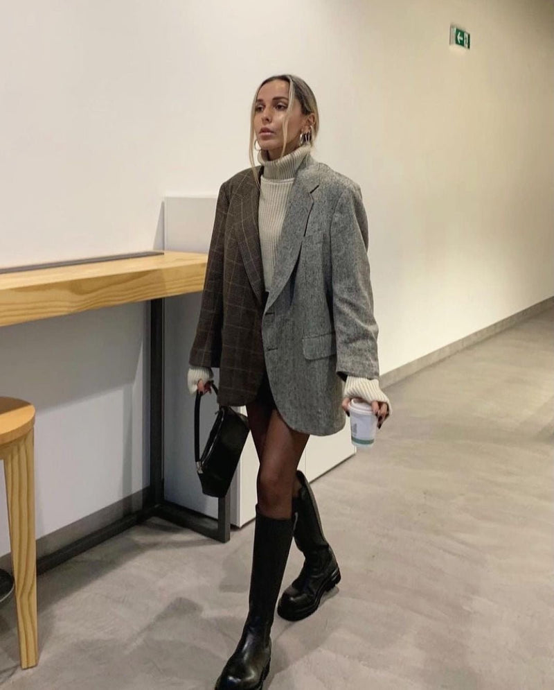 Two Tone Blazer - She Styles ~Your Image~